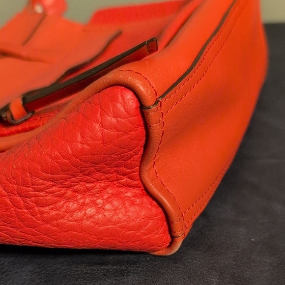 Coach New York Pink Leather Crossbody Bag 11 x 7 Loved Stylish - Picture 6 of 16